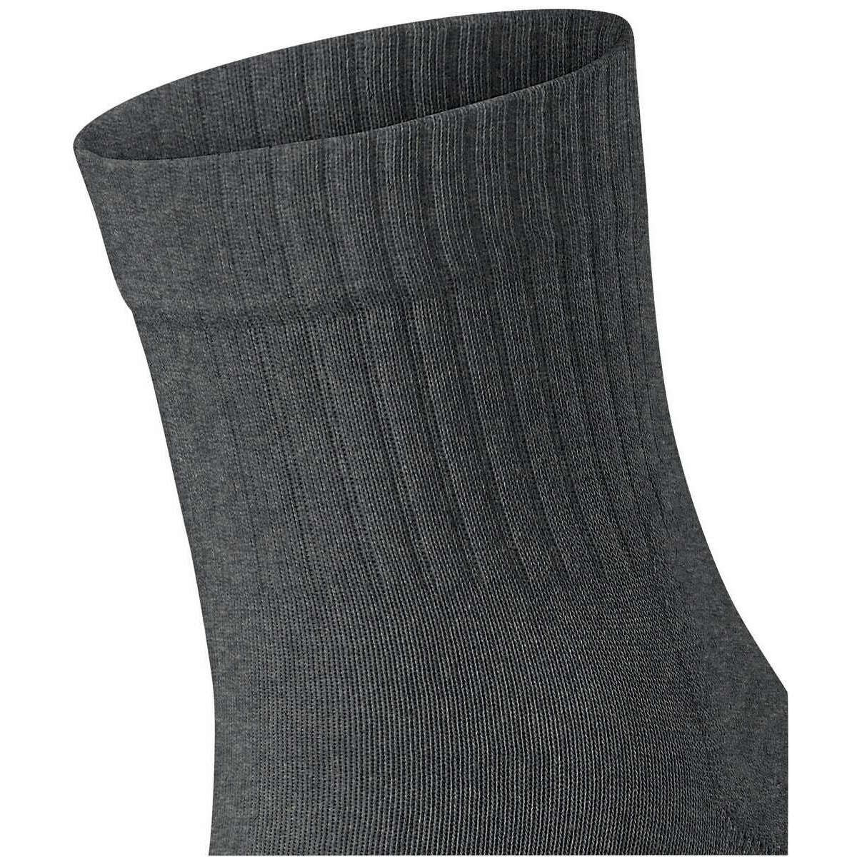 Falke Run Rib Short Socks - Dark Grey - Image 4