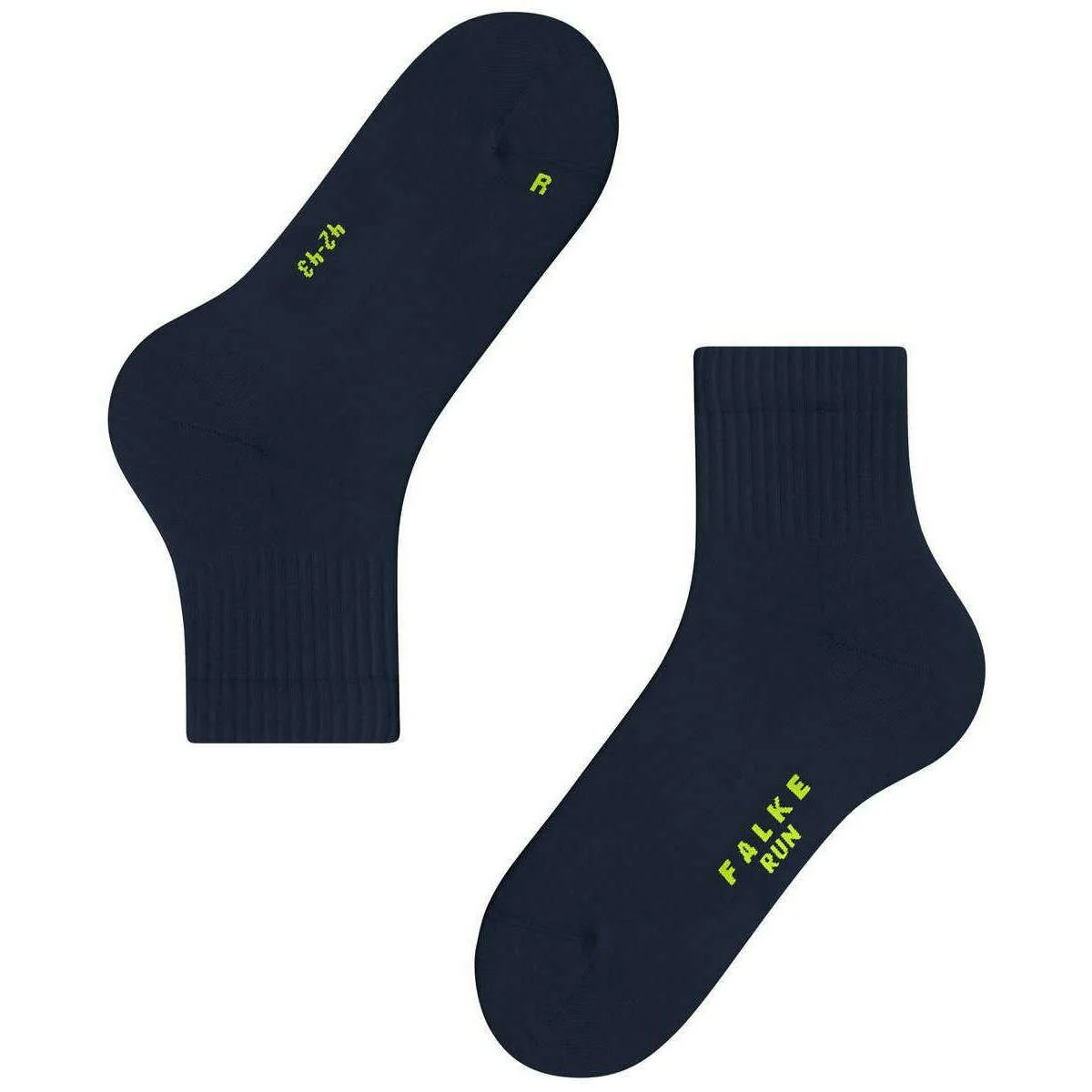 Falke Run Rib Short Socks - Marine Blue - Image 5