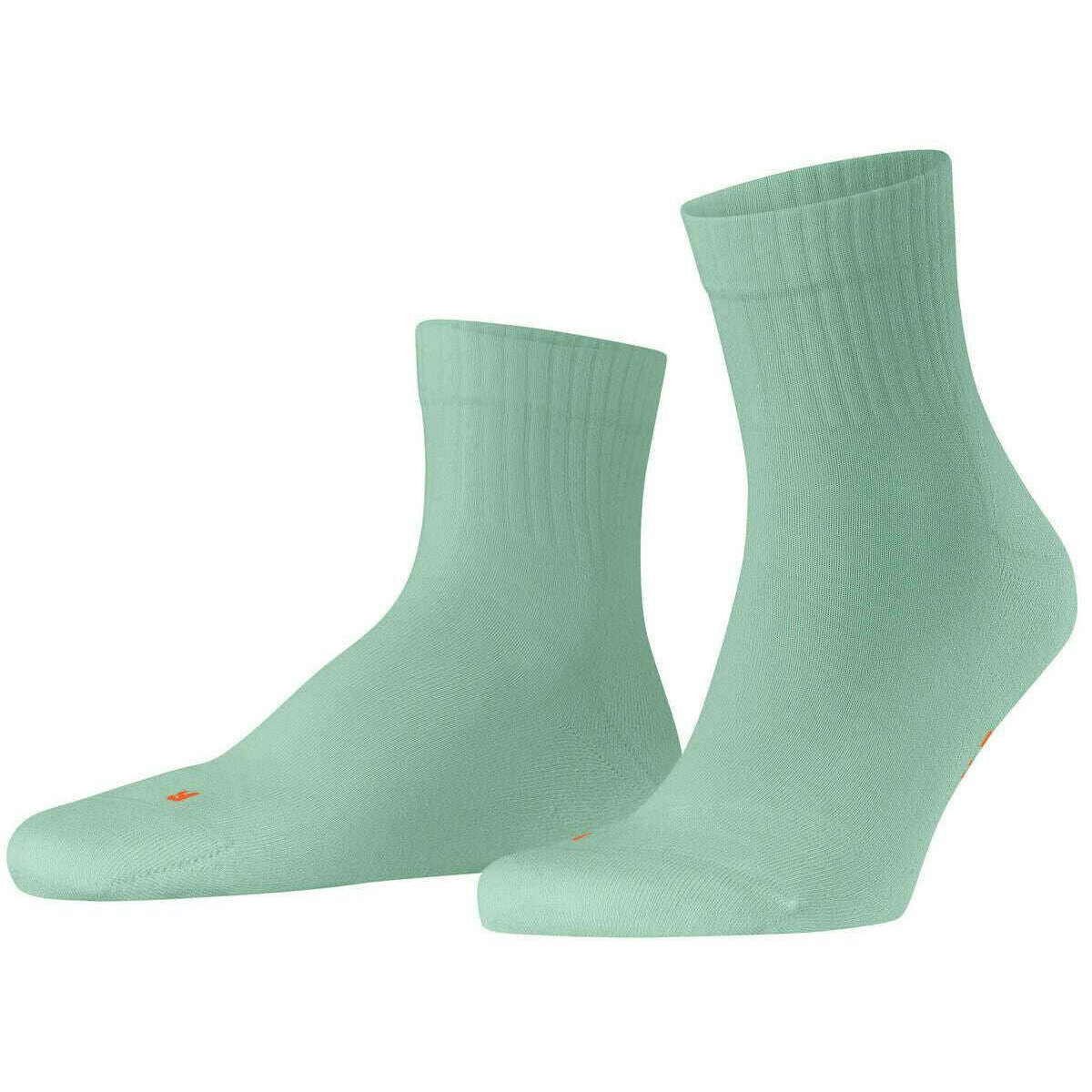 Falke Run Rib Short Socks - Moss Green