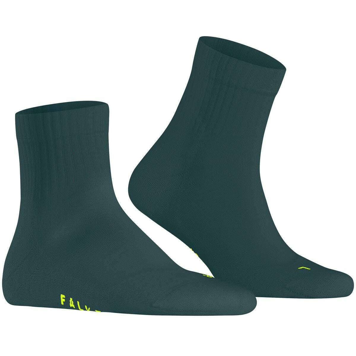 Falke Run Rib Short Socks - Mulberry Green - Image 2