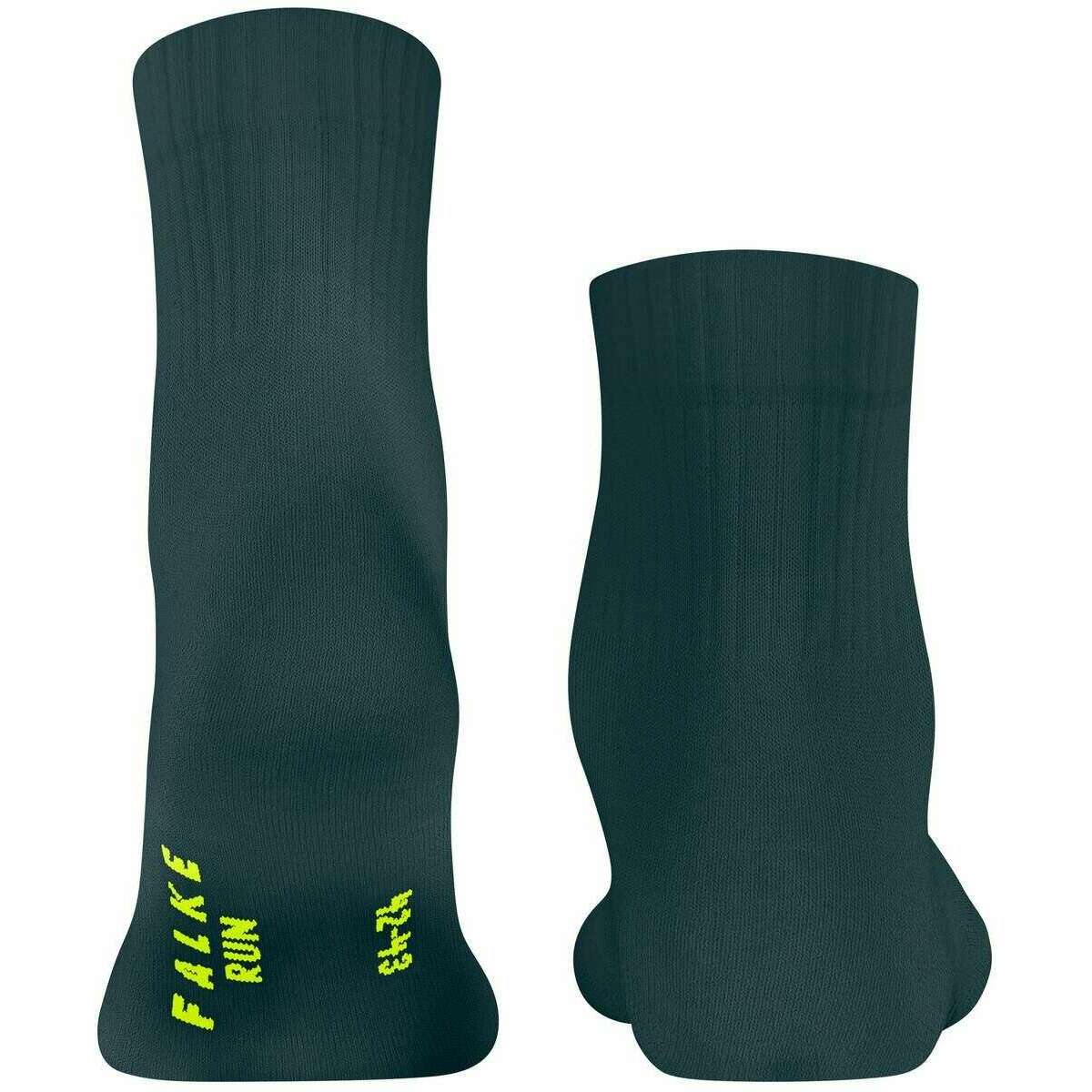 Falke Run Rib Short Socks - Mulberry Green - Image 3