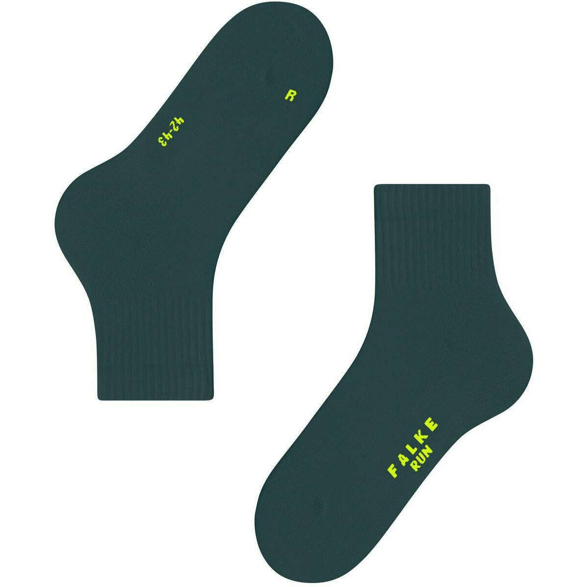 Falke Run Rib Short Socks - Mulberry Green - Image 5