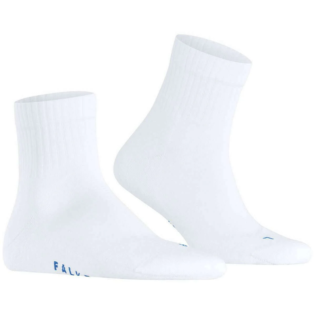 Falke Run Rib Short Socks - White - Image 2