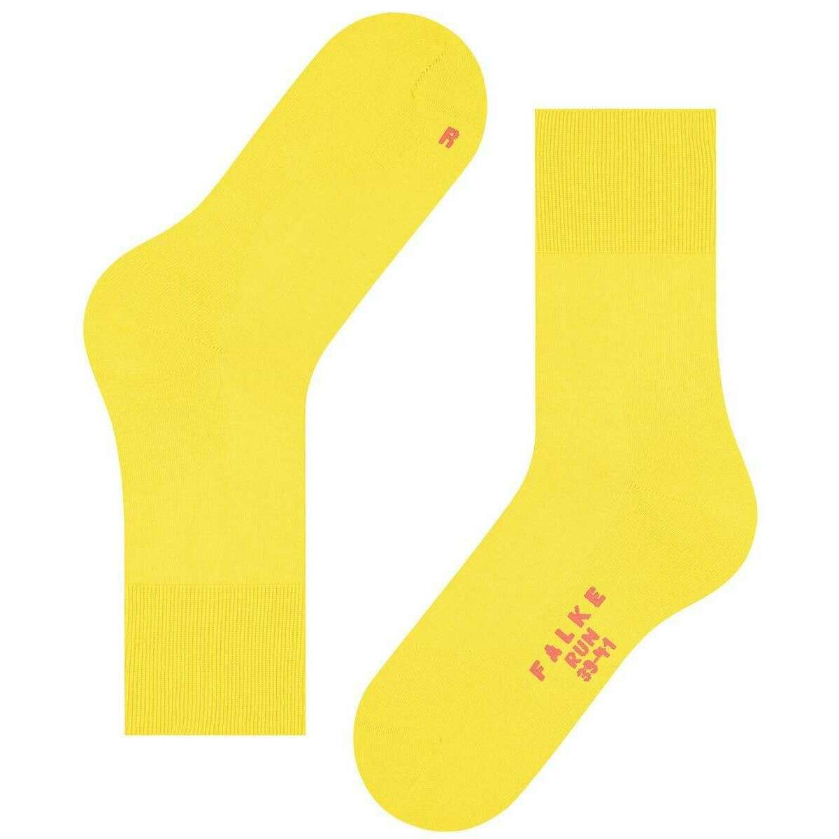 Falke Run Socks - Sun Yellow - Image 5