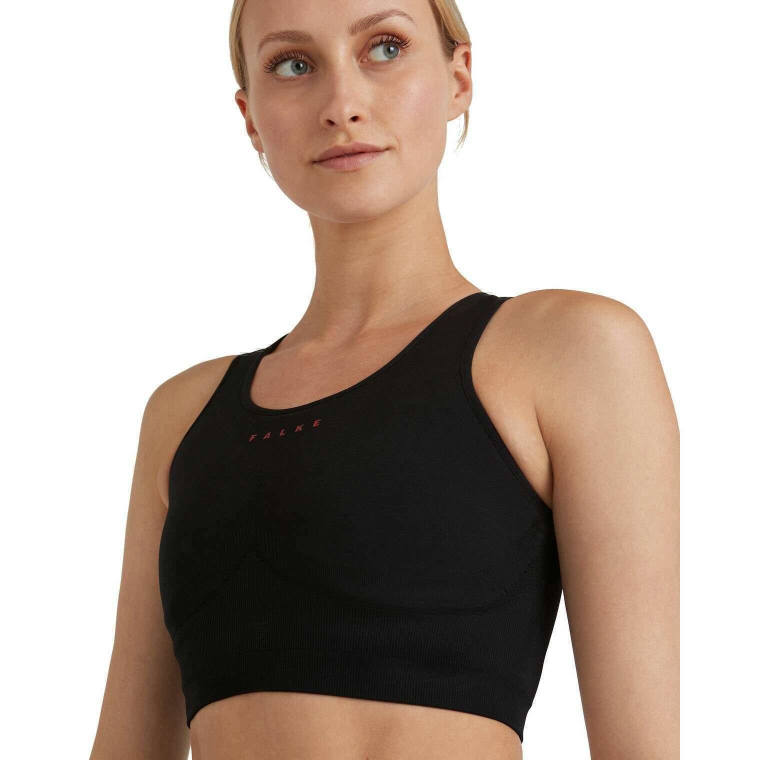 Falke Running Sports Bra - Black - Image 2