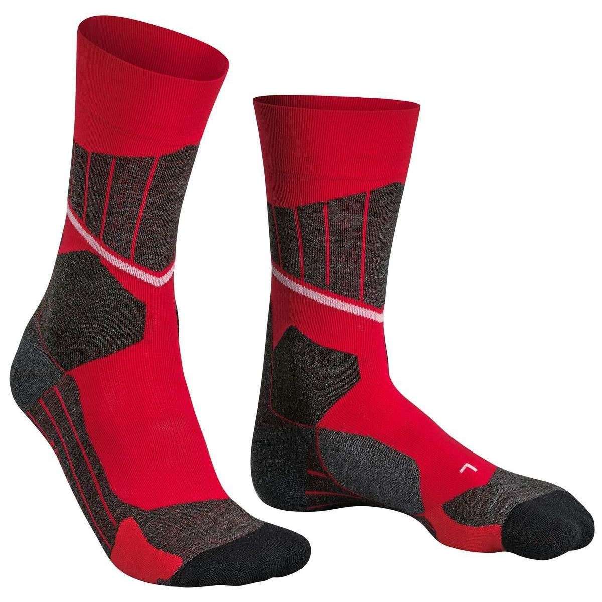 Falke SC1 Cross Country Socks - Lipstick Red - Image 2