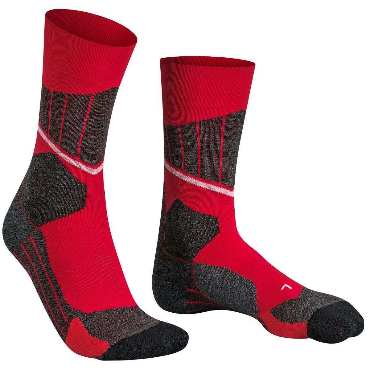 Falke SC1 Cross Country Socks - Lipstick Red - Image 2