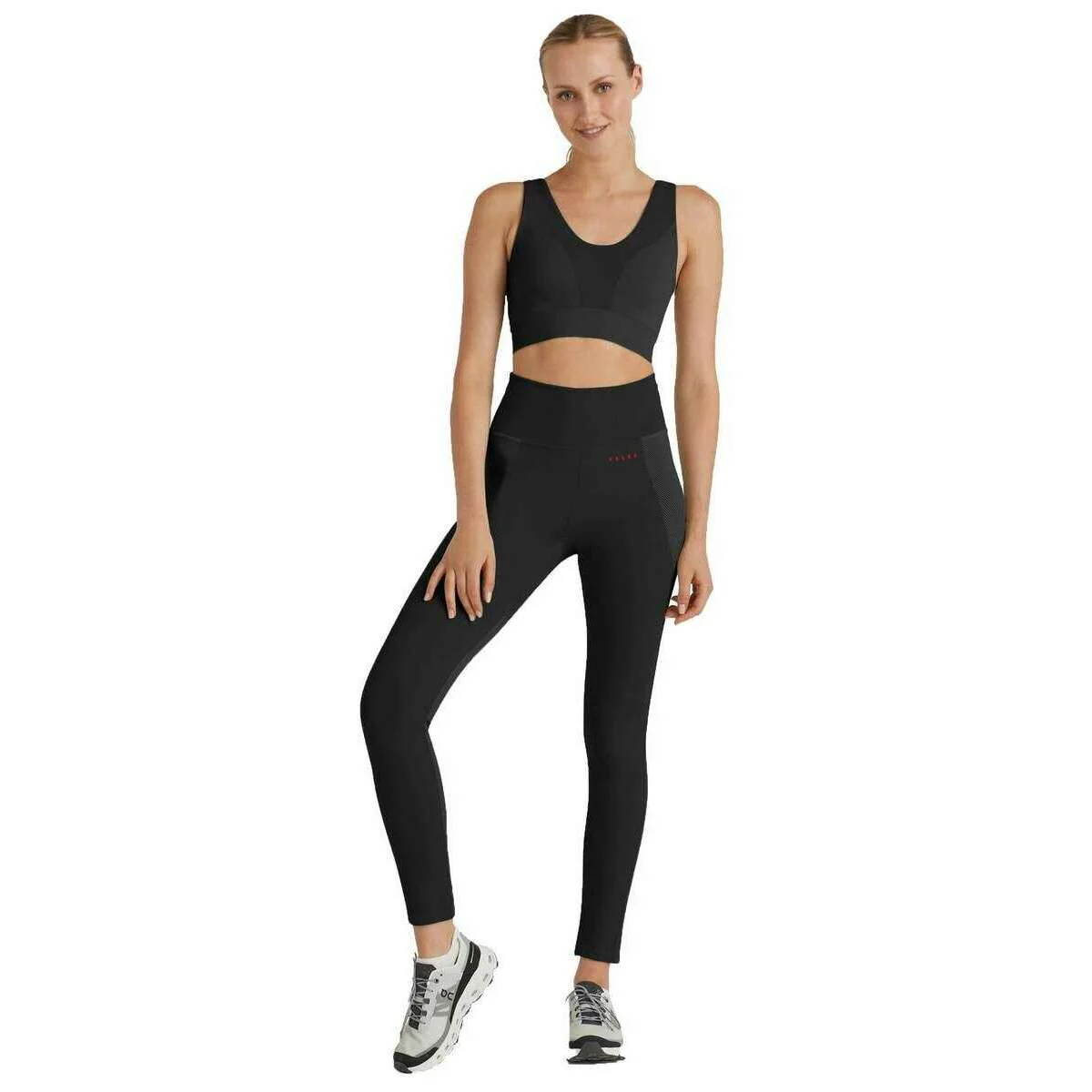Falke Seamless Shape Sports Bra - Black - Image 6