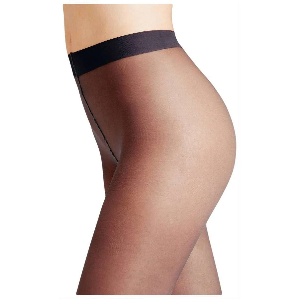Falke Seidenglatt 15 Den Transparent Shining Tights - Marine Navy - Image 4