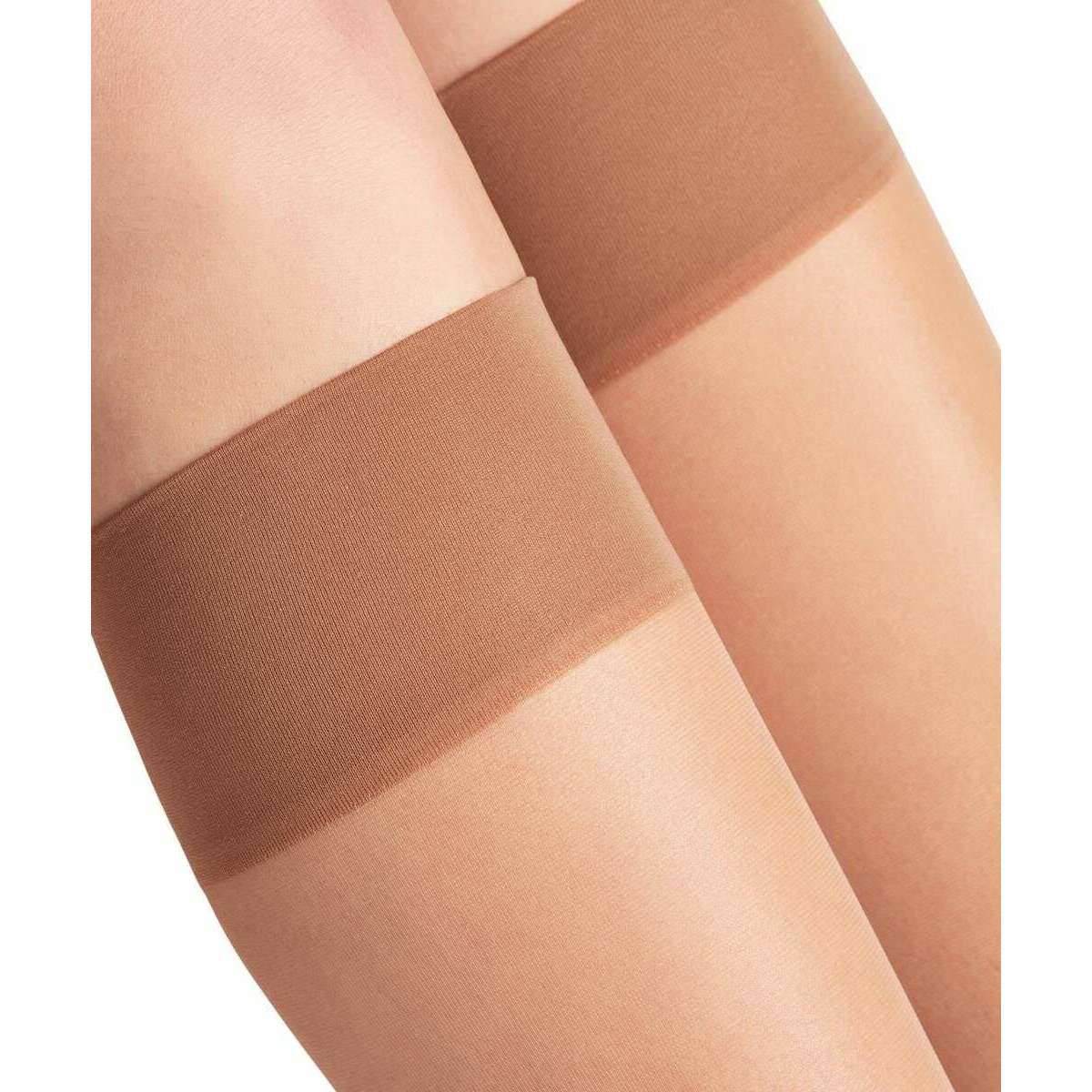 Falke Seidenglatt 15 Denier Knee High Socks - Sun Beige - Image 4