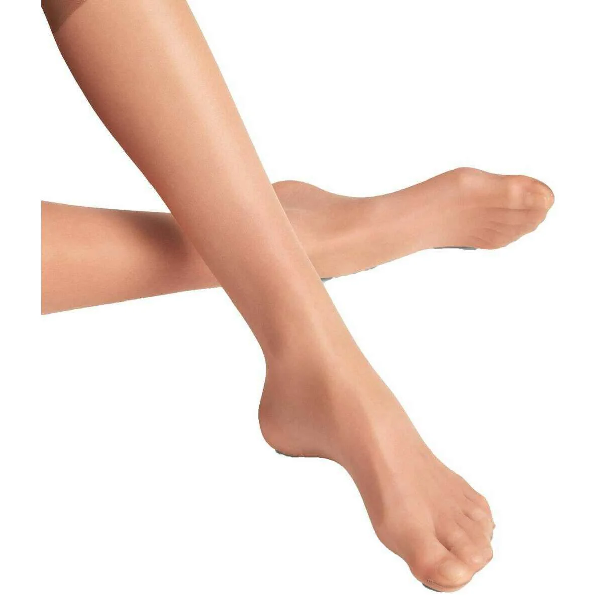 Falke Seidenglatt 15 Denier Knee High Socks - Sun Beige - Image 5