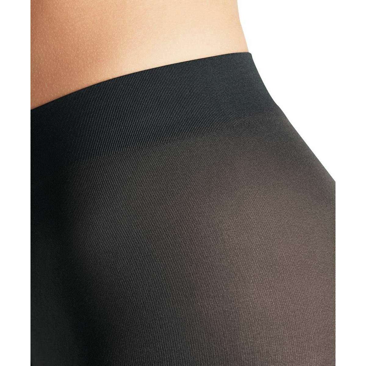 Falke Seidenglatt 40 Denier Tights - Graphite Grey - Image 6