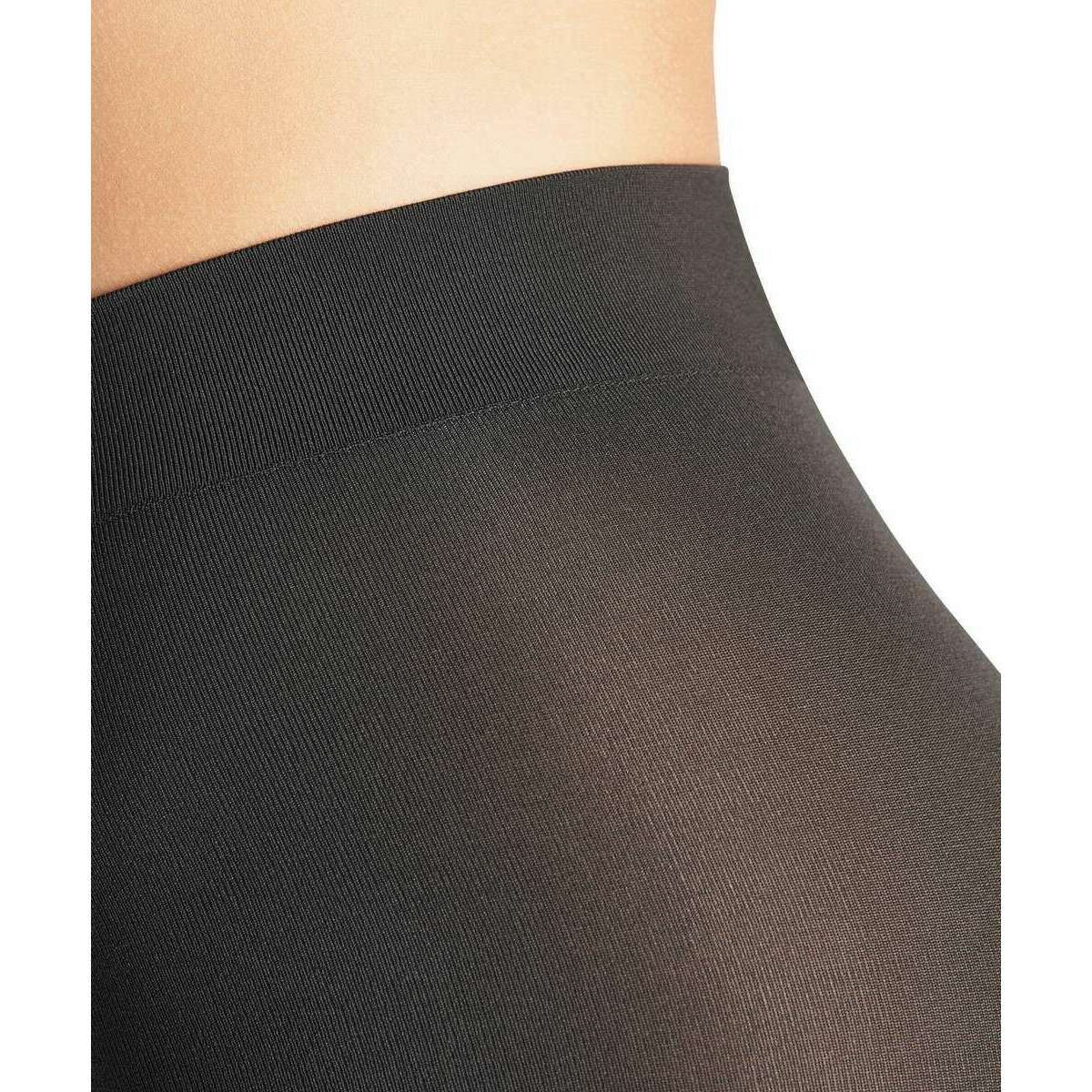 Falke Seidenglatt 80 Denier Tights - Graphite Grey - Image 6