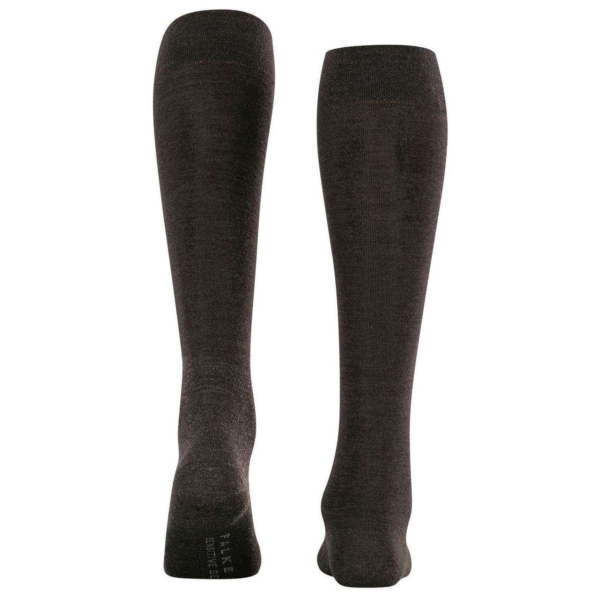 Falke Sensitive Berlin Knee High Socks - Anthracite Mel Grey - Image 3