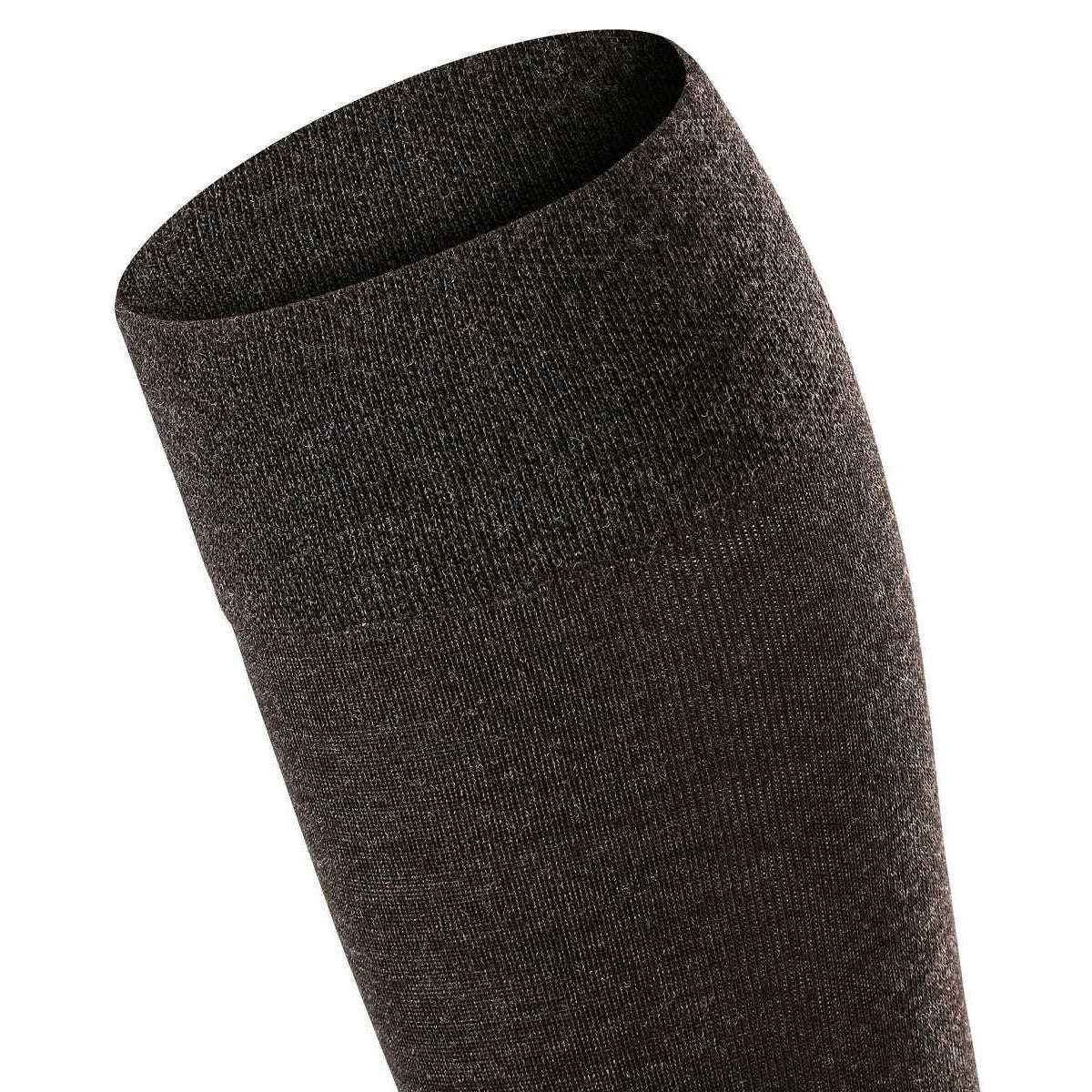 Falke Sensitive Berlin Knee High Socks - Anthracite Mel Grey - Image 4