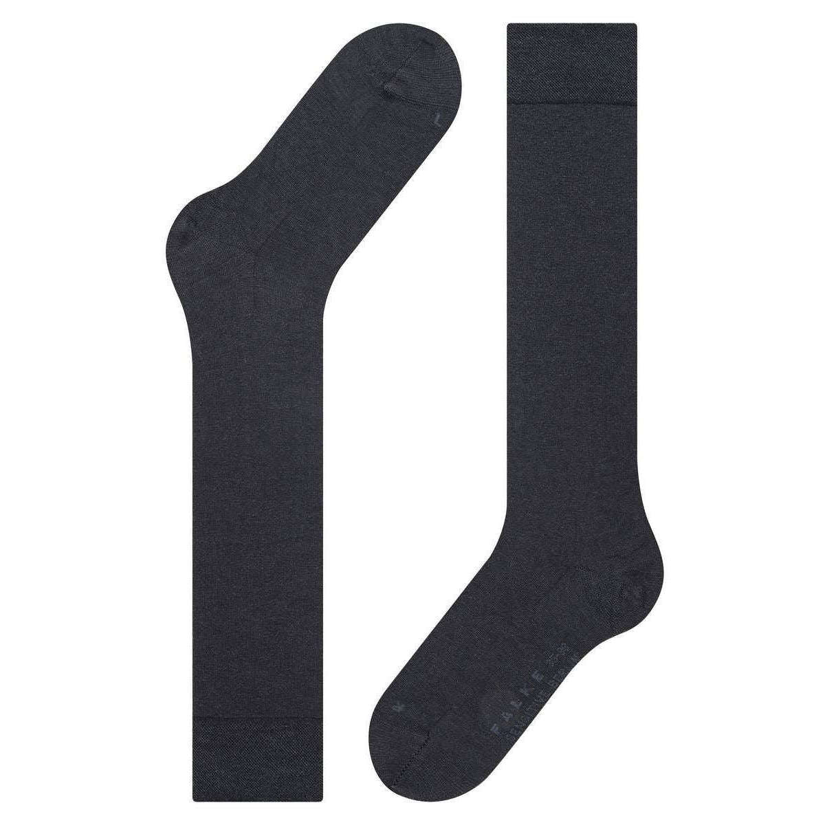 Falke Sensitive Berlin Knee High Socks - Dark Navy - Image 5