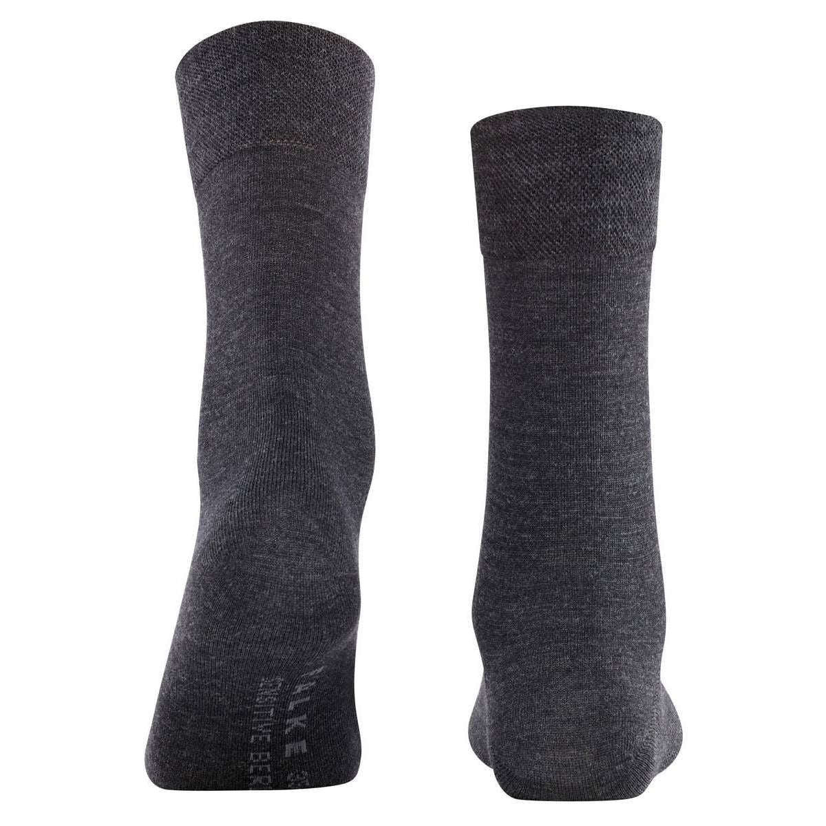 Falke Sensitive Berlin Socks - Anthracite Grey Mel - Image 3