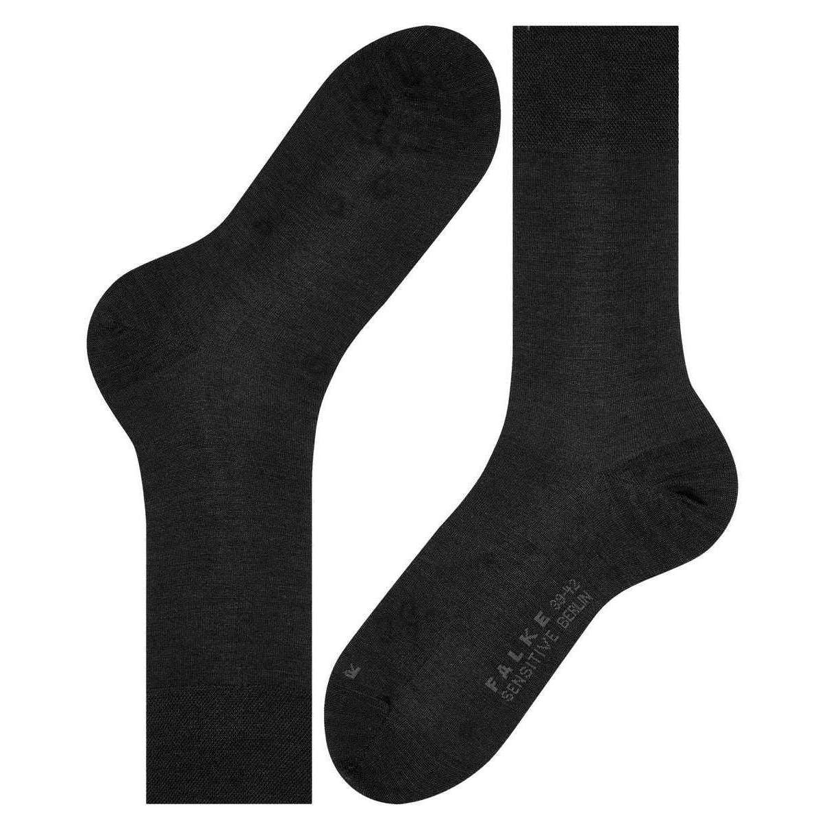 Falke Sensitive Berlin Socks - Black - Image 5