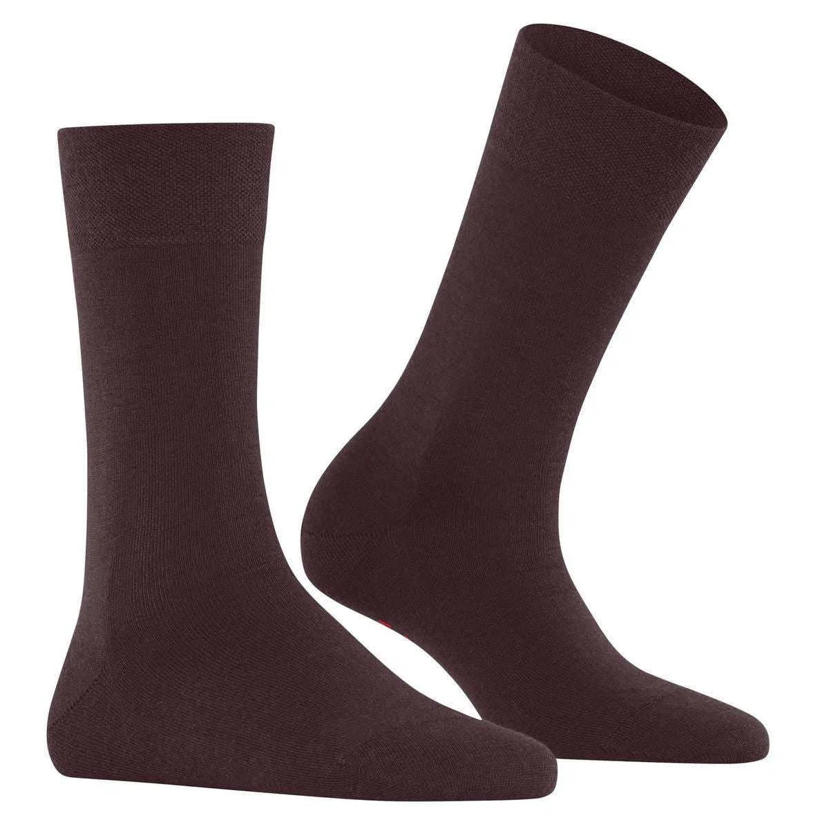 Falke Sensitive Berlin Socks - Burgundy - Image 2