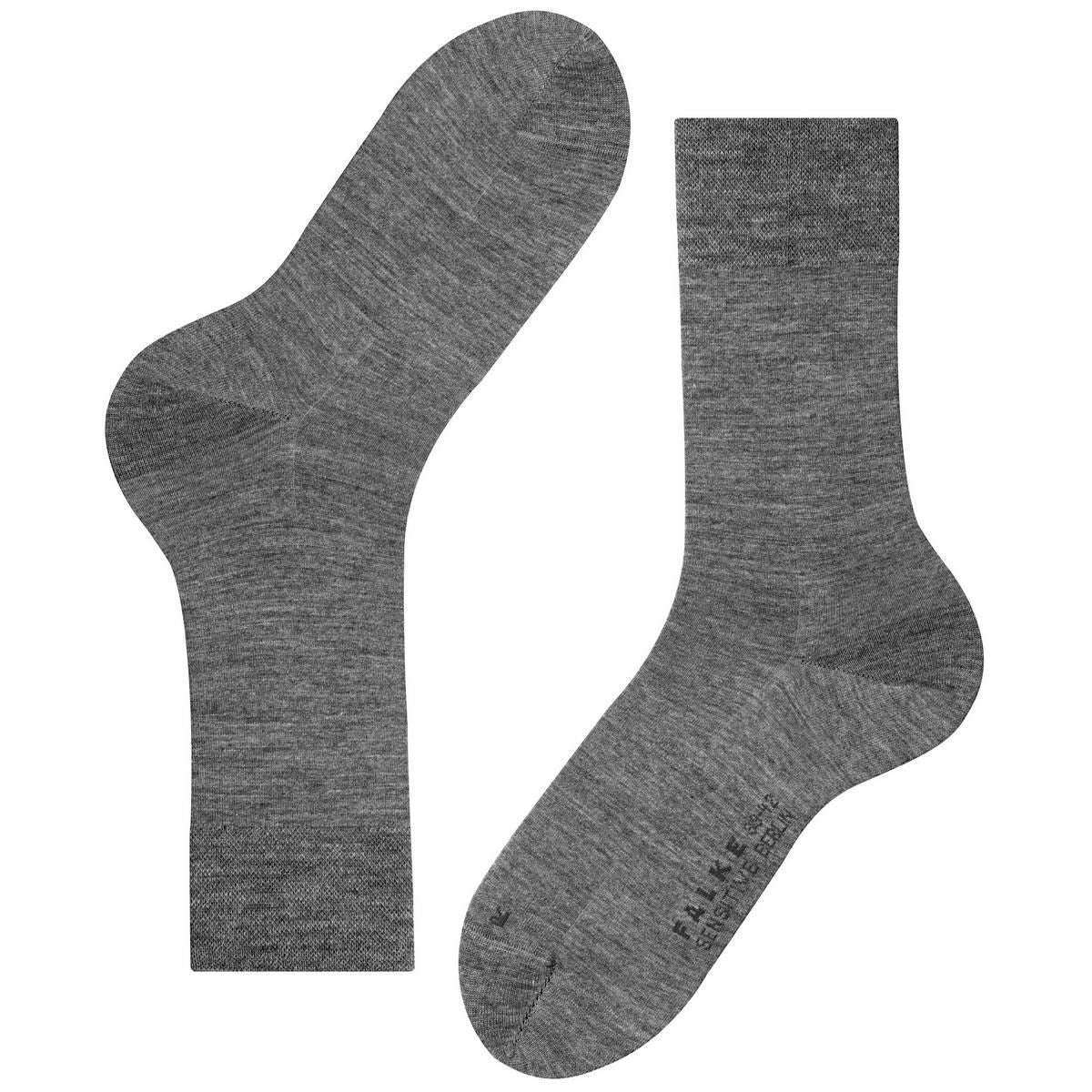 Falke Sensitive Berlin Socks - Dark Grey - Image 5
