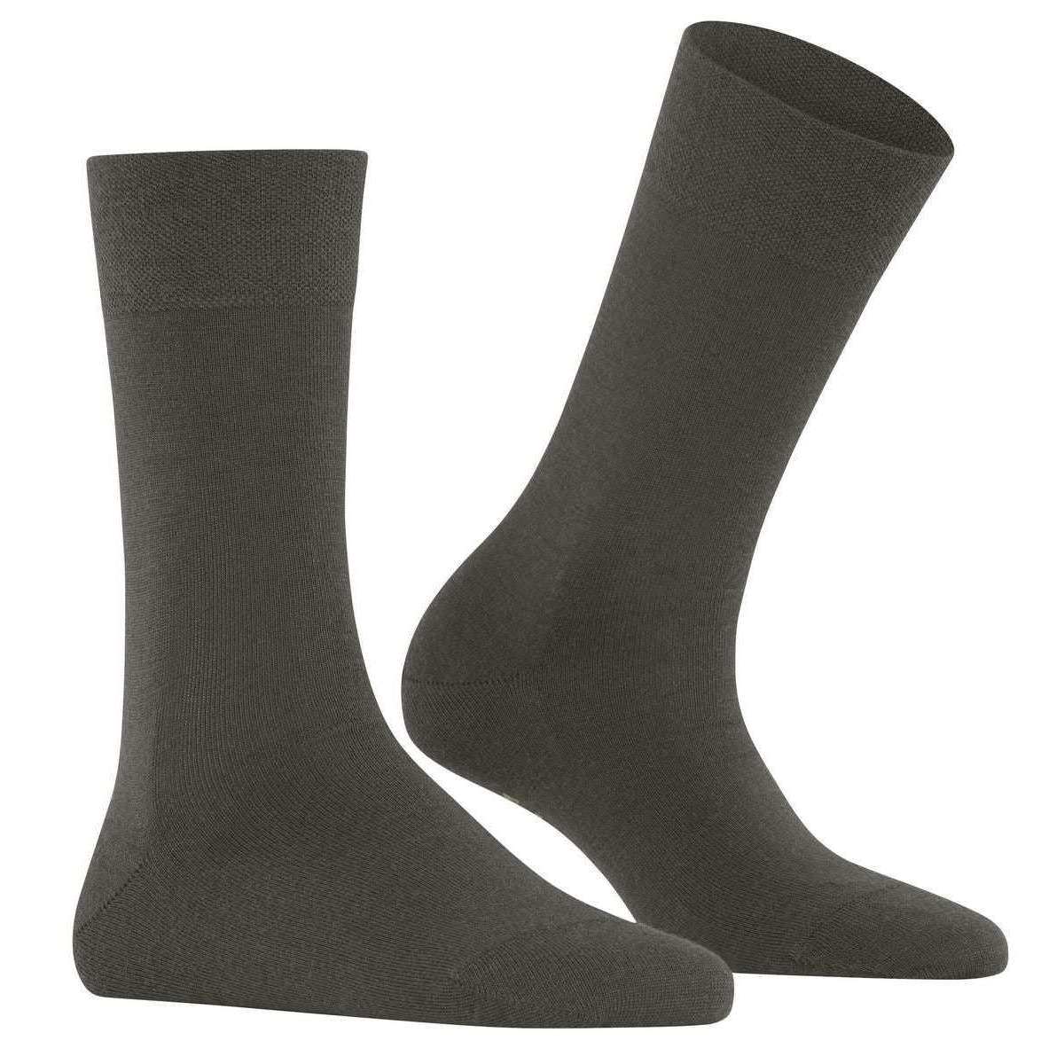 Falke Sensitive Berlin Socks - Military Khaki - Image 2