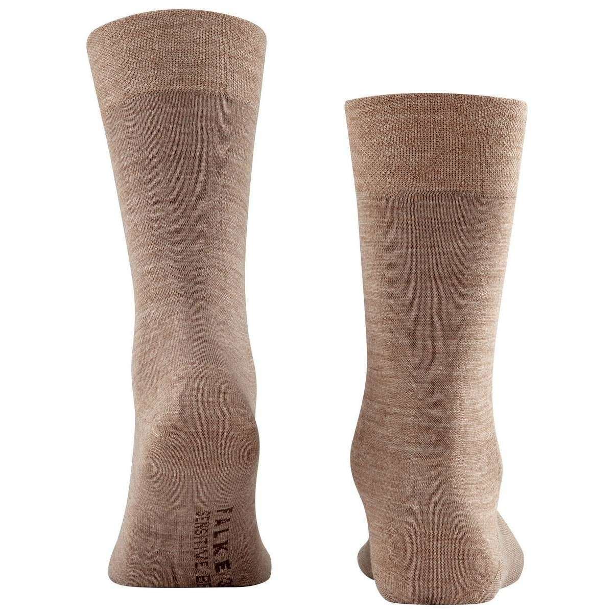 Falke Sensitive Berlin Socks - Nutmeg Mel Beige - Image 3