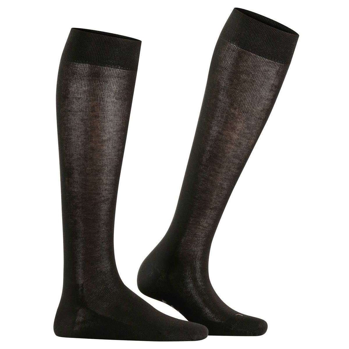Falke Sensitive London Knee High Socks - Black - Image 2