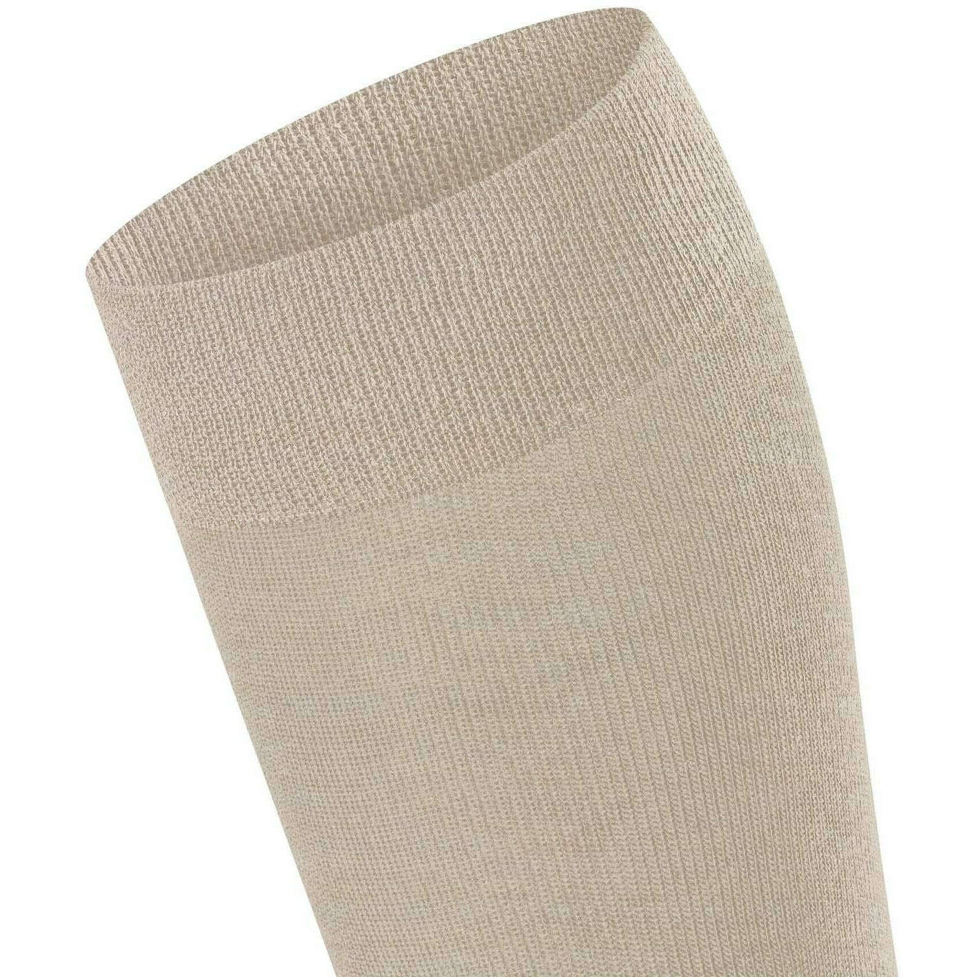 Falke Sensitive London Knee High Socks - Linen Mel - Image 4