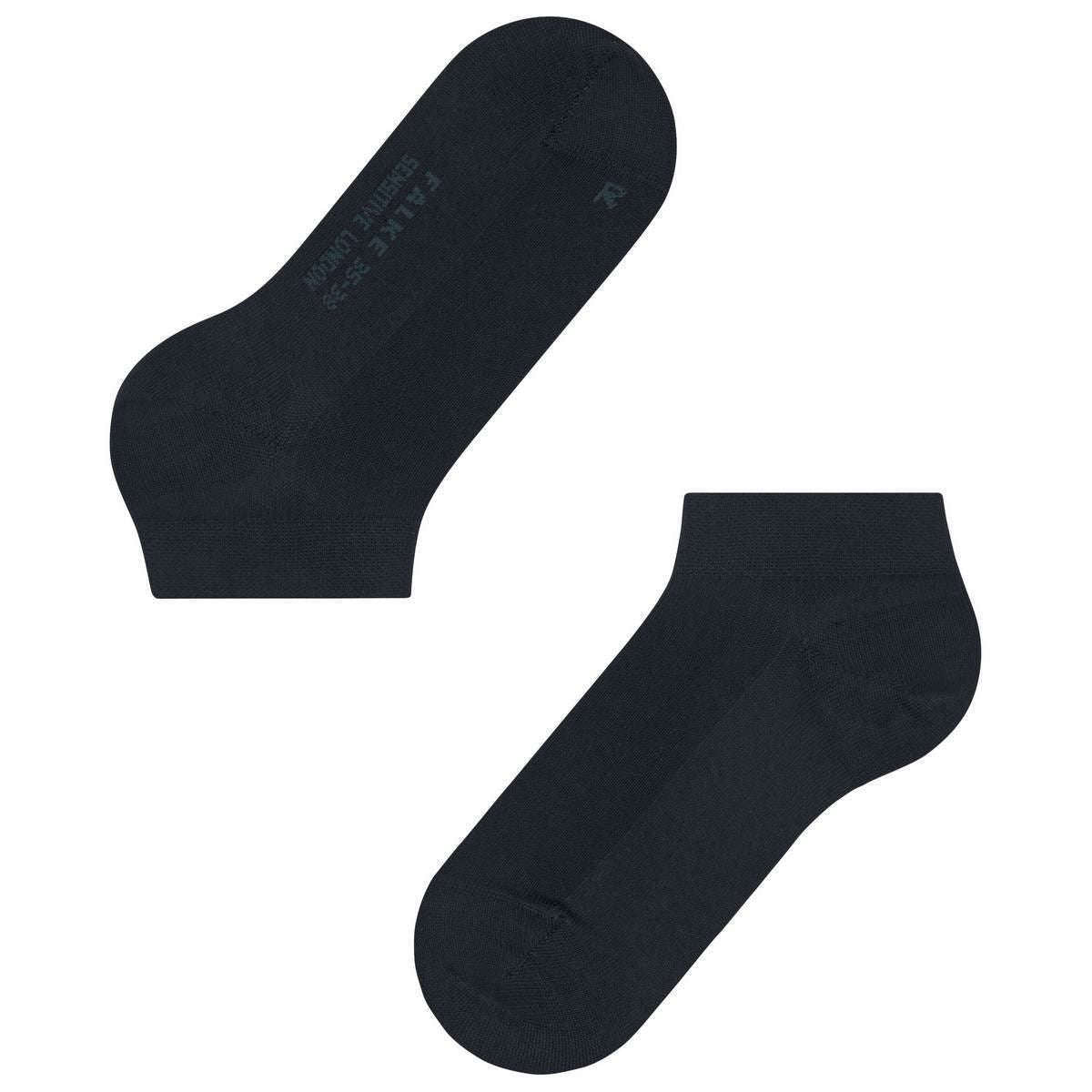 Falke Sensitive London Sneaker Socks - Dark Navy - Image 5