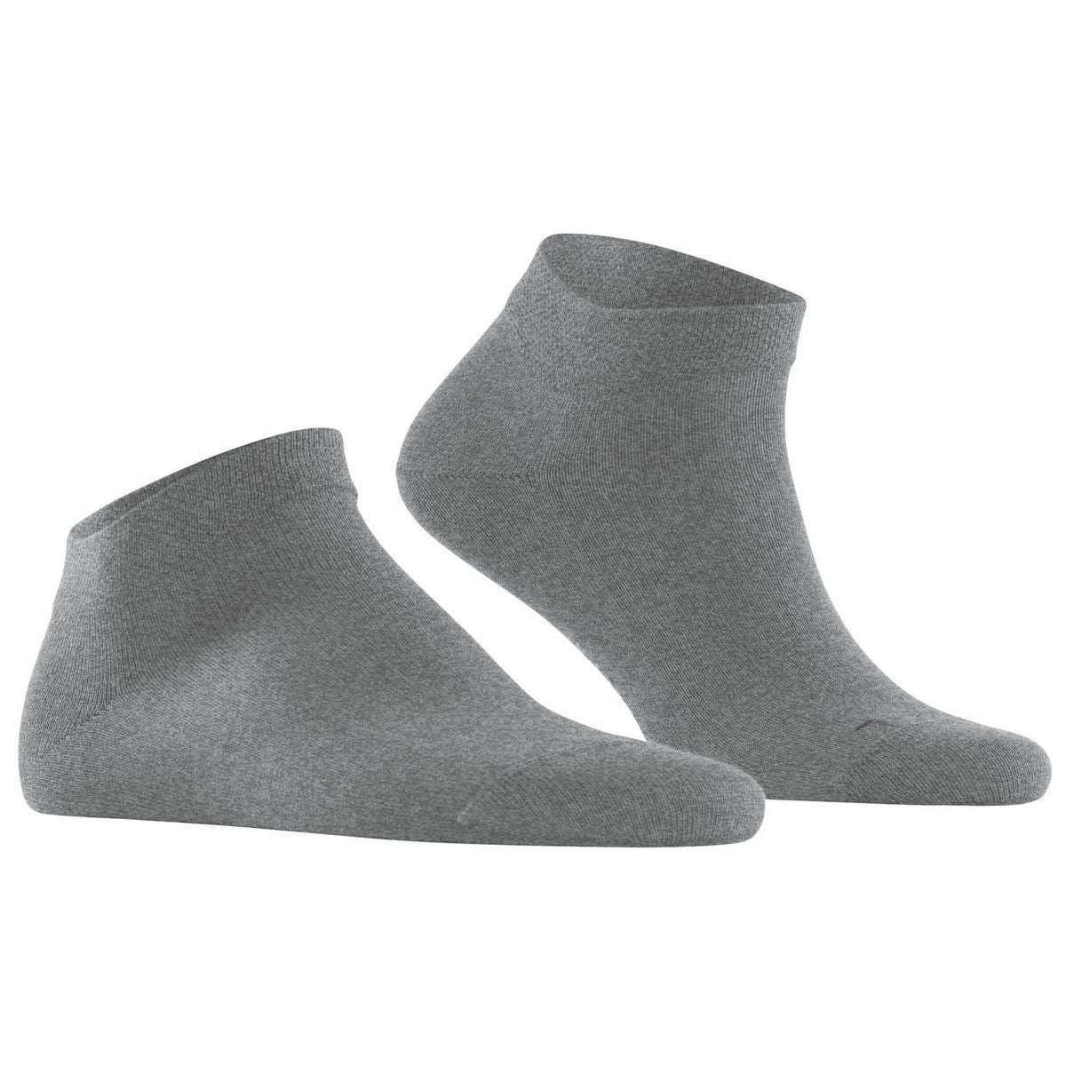 Falke Sensitive London Sneaker Socks - Light Grey Mel - Image 2