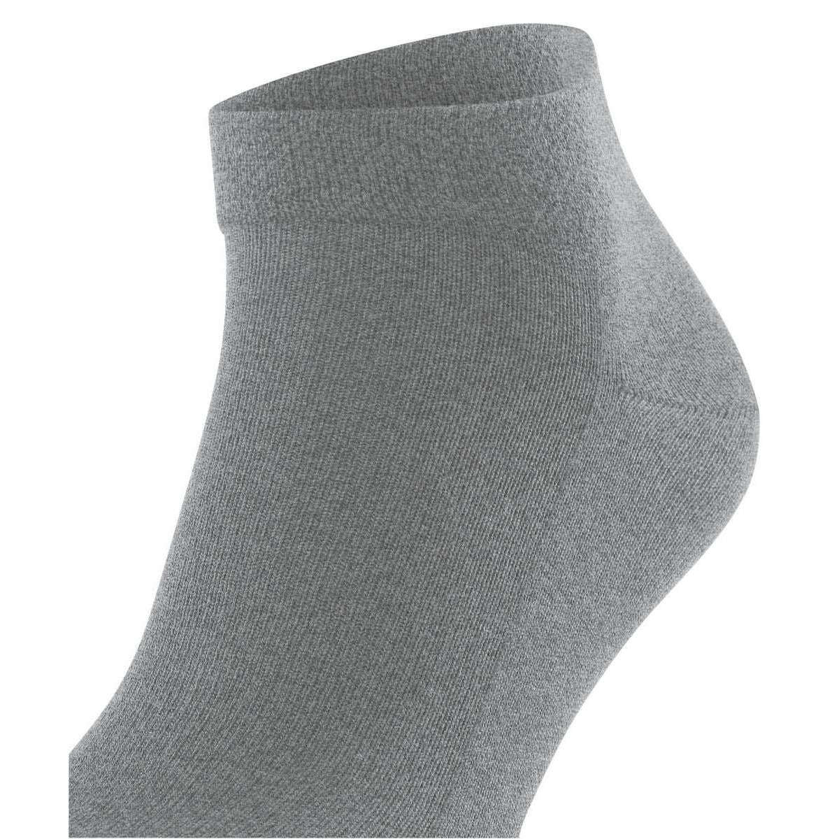 Falke Sensitive London Sneaker Socks - Light Grey Mel - Image 4