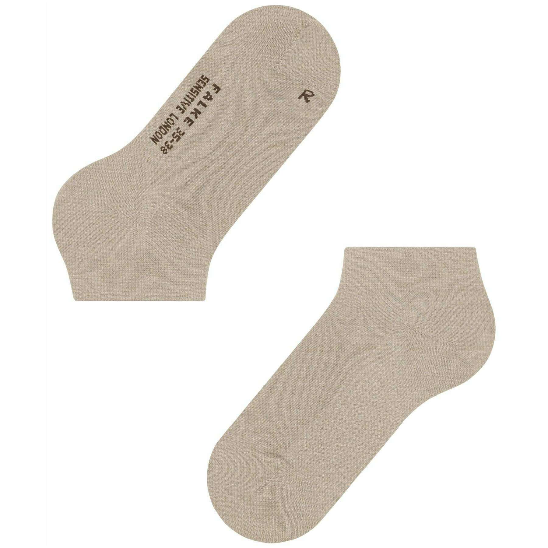 Falke Sensitive London Sneaker Socks - Linen Mel - Image 5