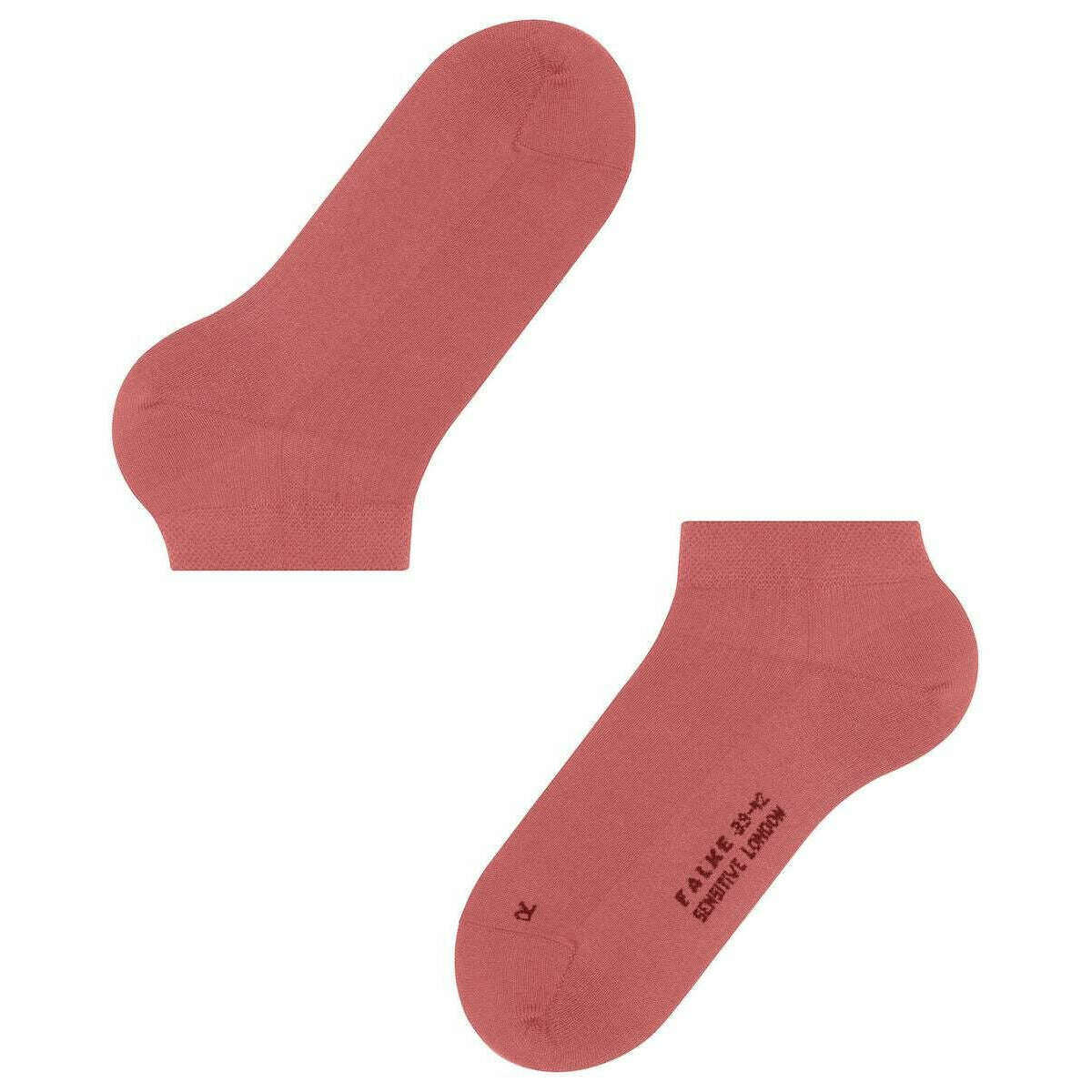 Falke Sensitive London Sneaker Socks - Lobster Red - Image 5