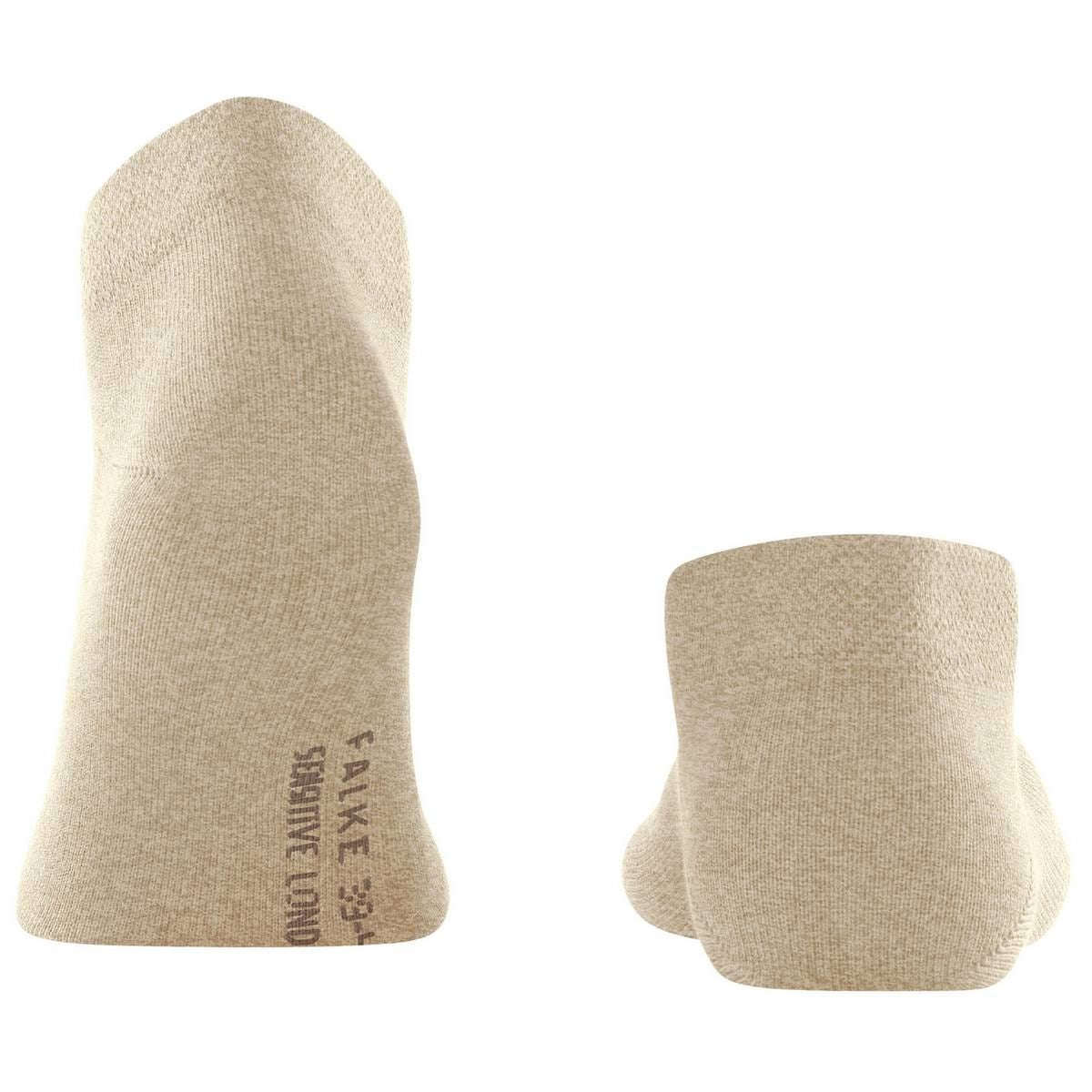 Falke Sensitive London Sneaker Socks - Sand Mel Beige - Image 3