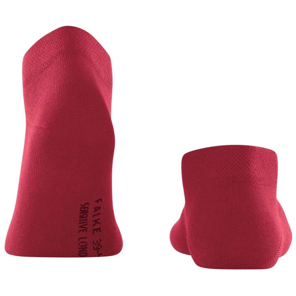 Falke Sensitive London Sneaker Socks - Scarlet Red - Image 3