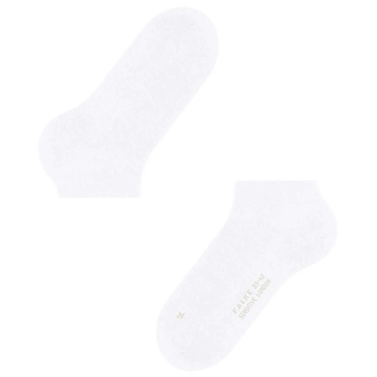 Falke Sensitive London Sneaker Socks - White - Image 5