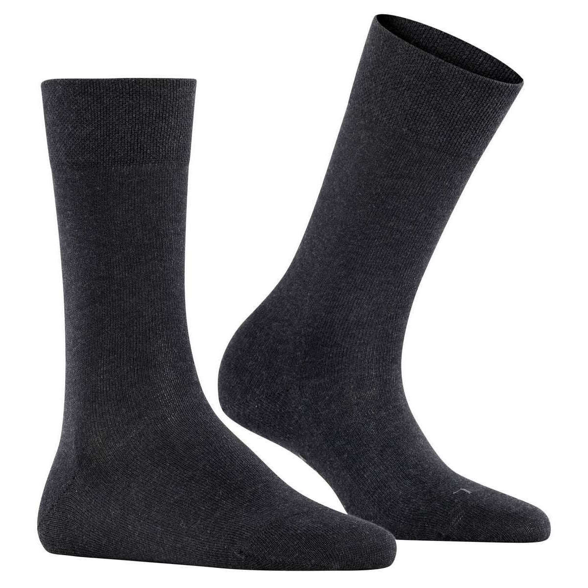 Falke Sensitive London Socks - Anthracite Mel Grey - Image 2