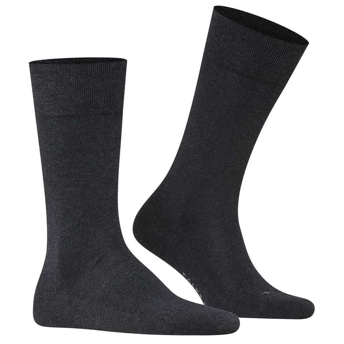 Falke Sensitive London Socks - Anthractice Mel Grey - Image 2