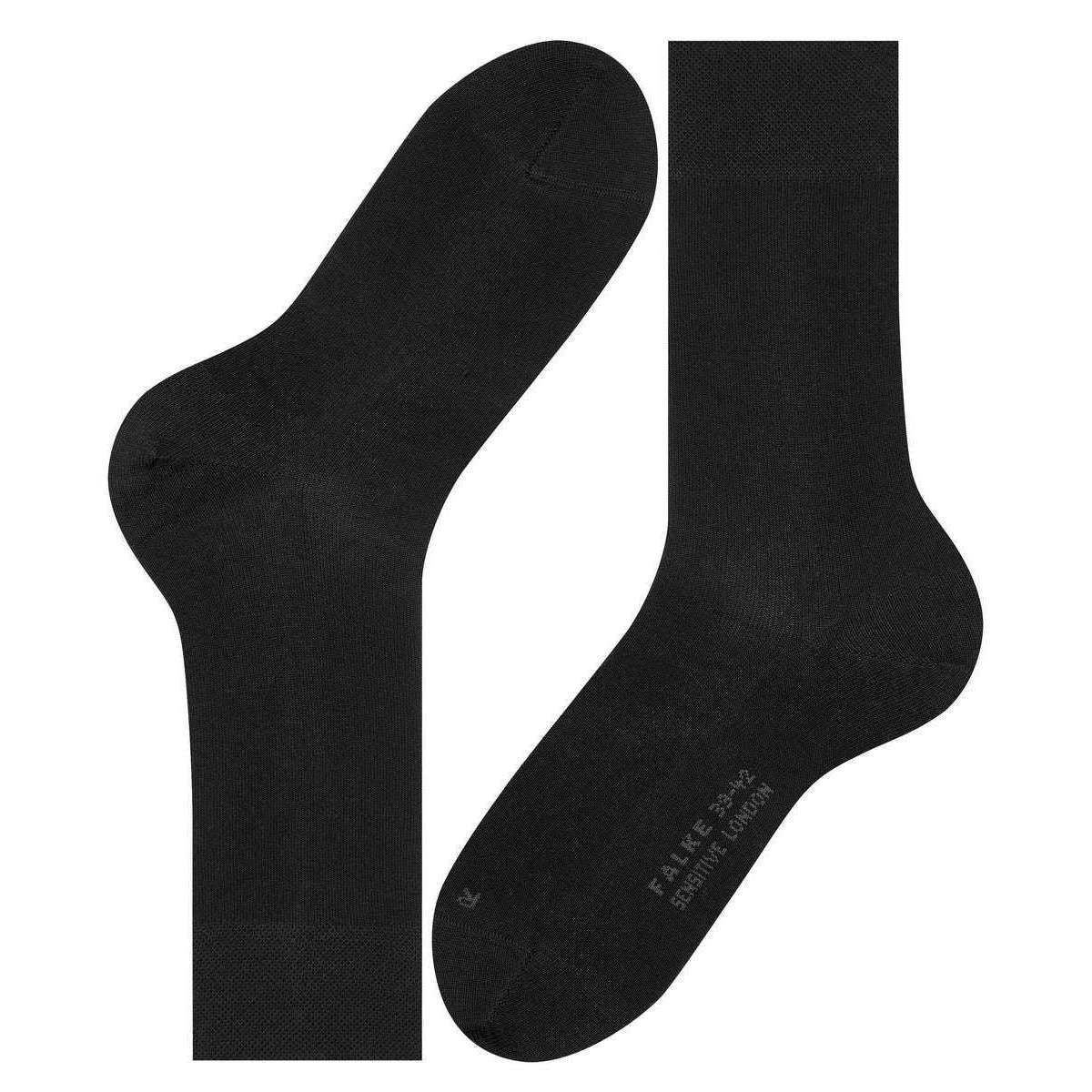 Falke Sensitive London Socks - Black - Image 5