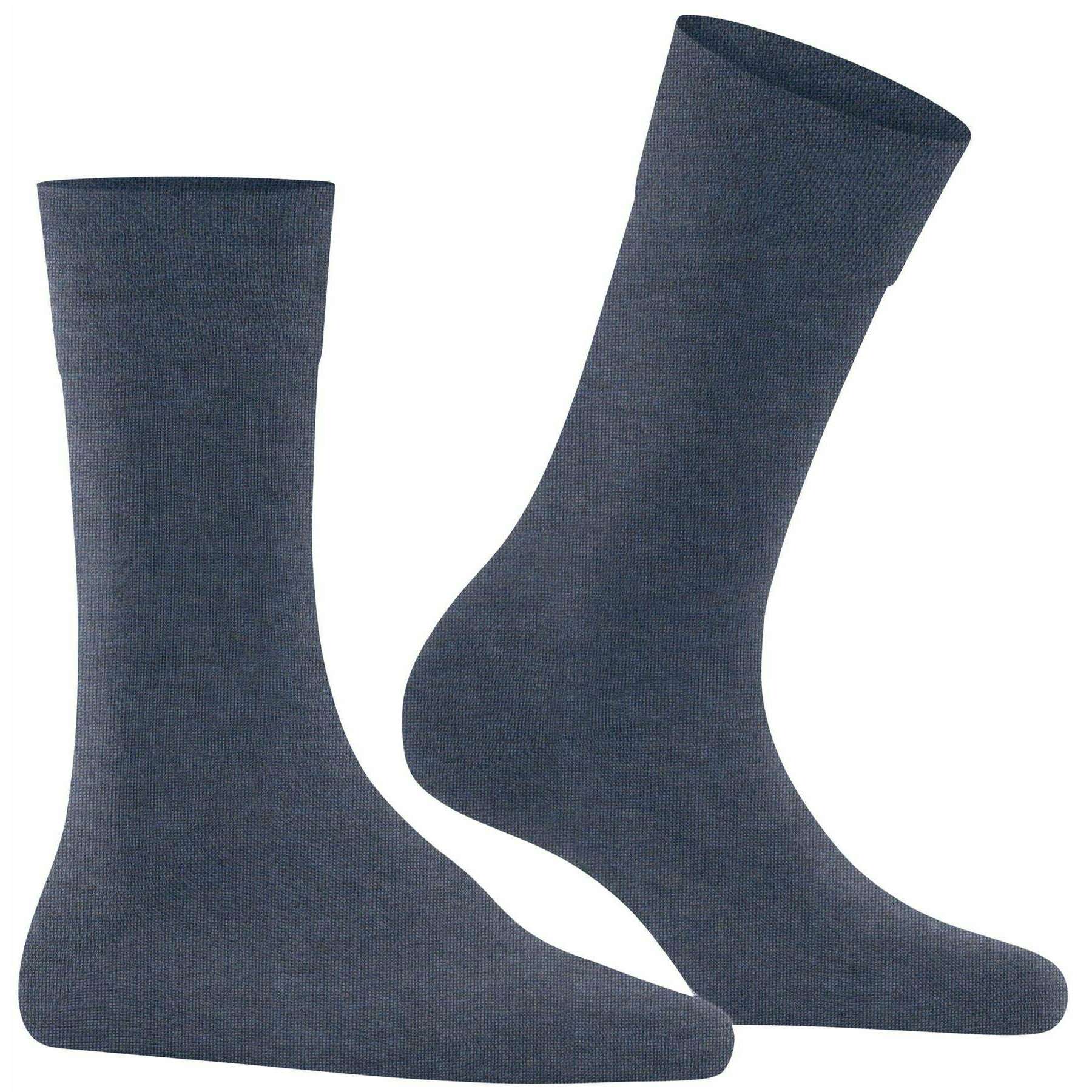 Falke Sensitive London Socks - Dark Blue Mel - Image 2