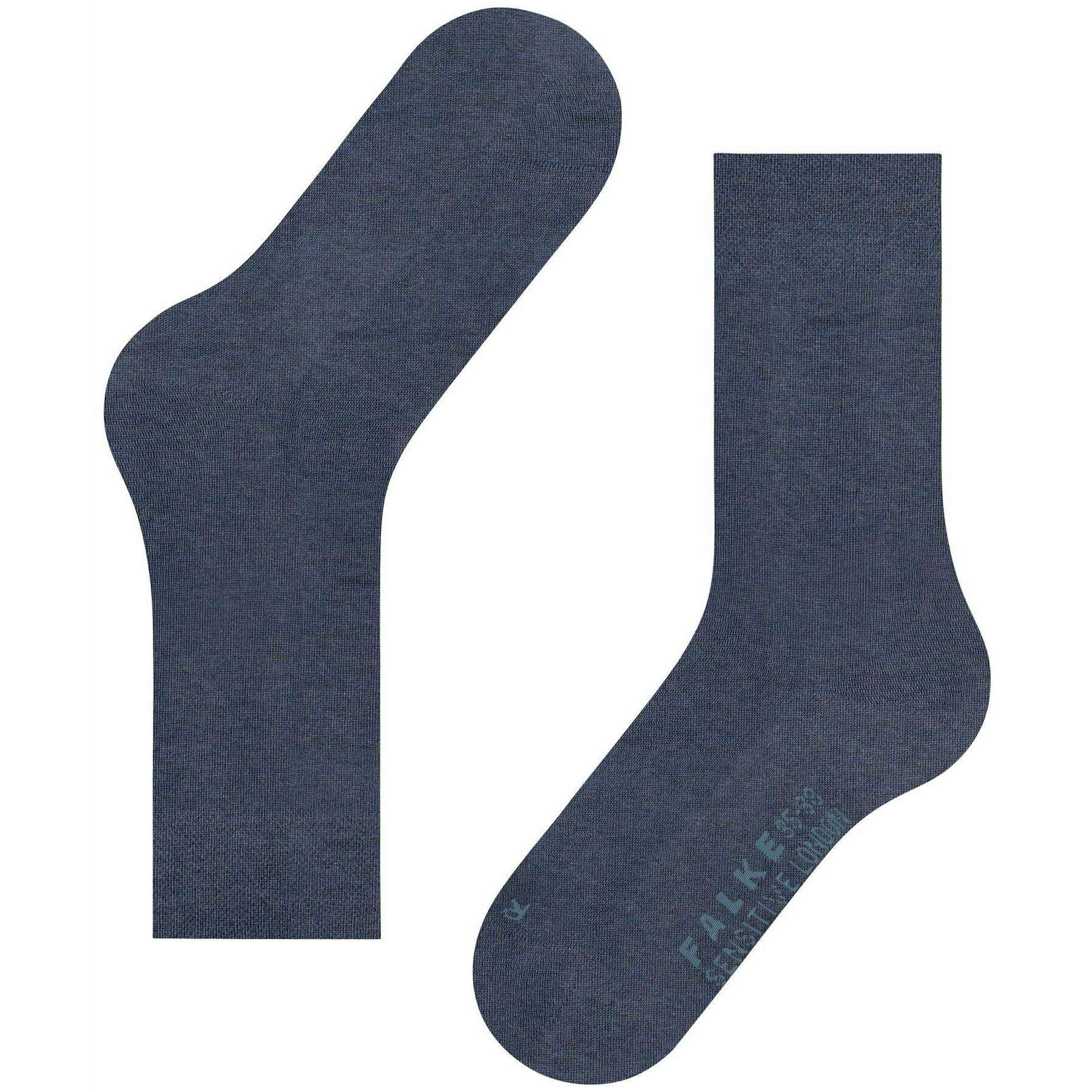 Falke Sensitive London Socks - Dark Blue Mel - Image 5
