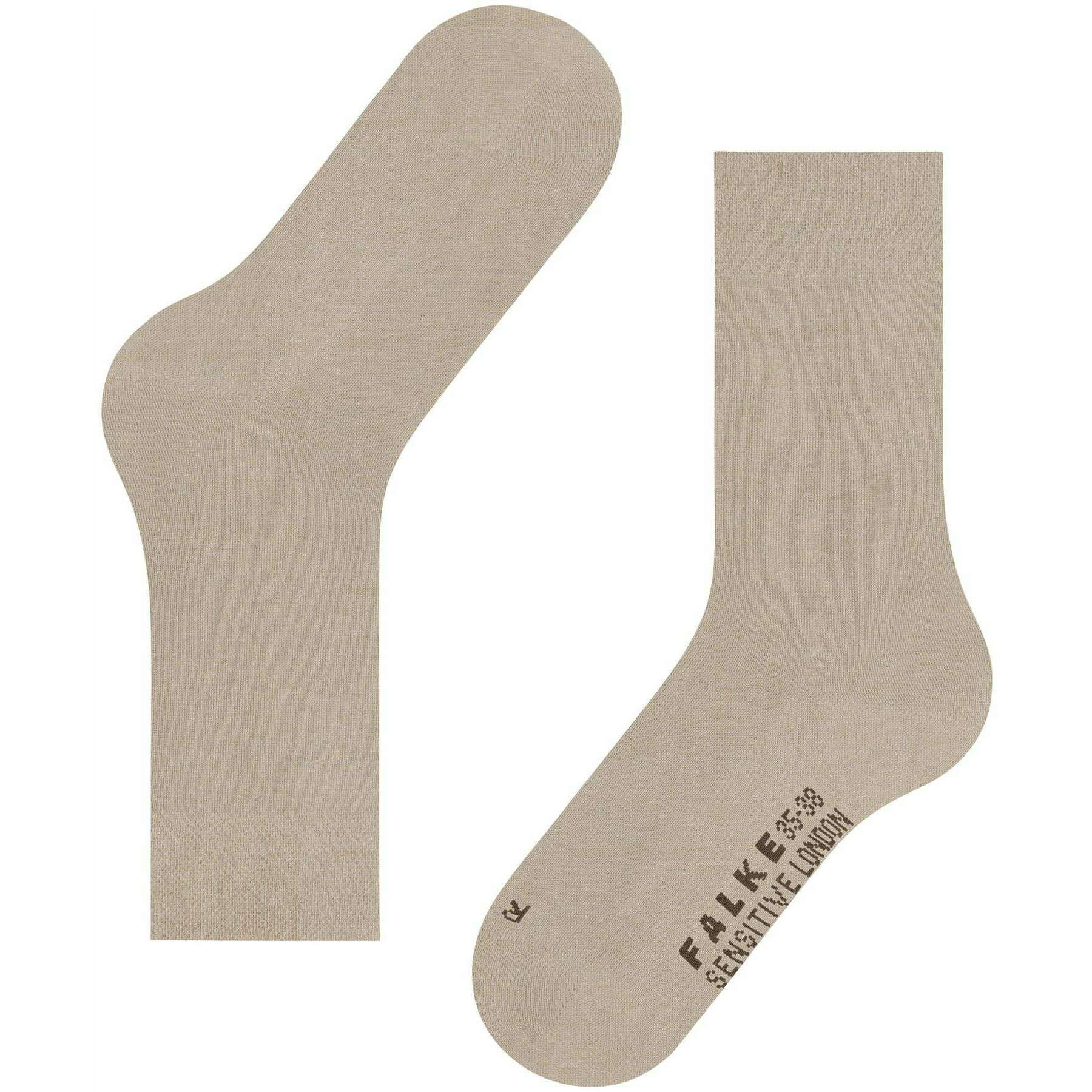 Falke Sensitive London Socks - Linen Mel - Image 5
