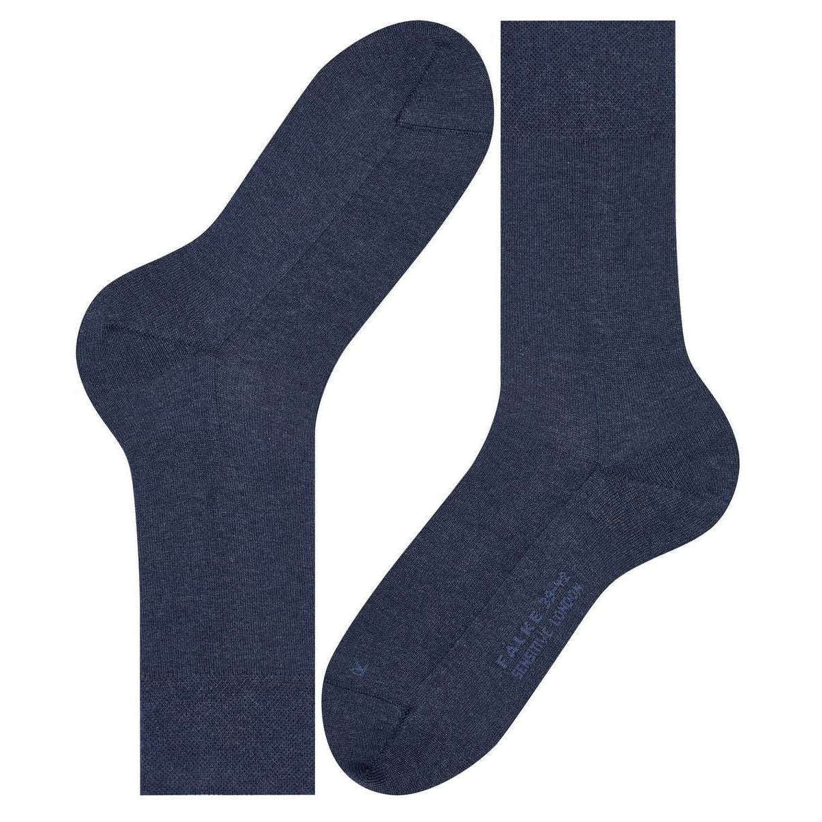 Falke Sensitive London Socks - Navy Mel - Image 5
