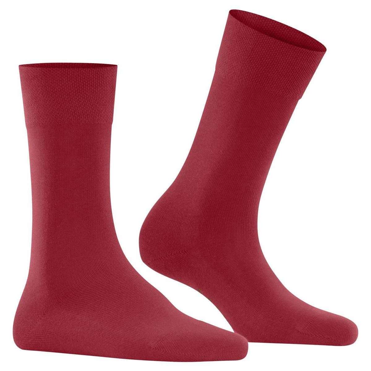 Falke Sensitive London Socks - Scarlet Red - Image 2