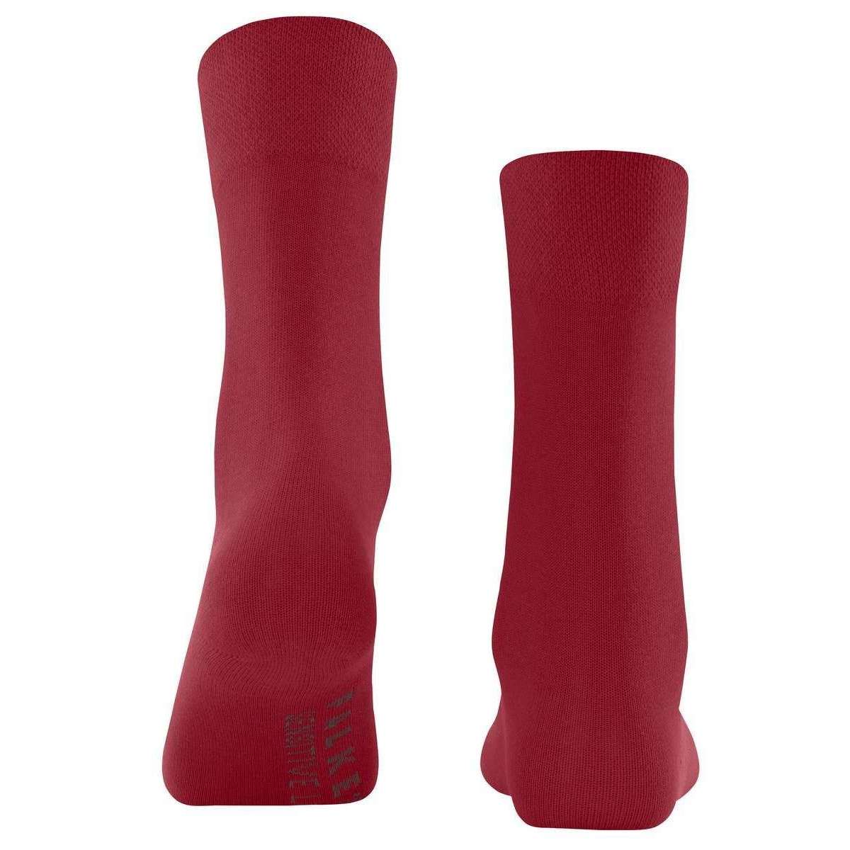 Falke Sensitive London Socks - Scarlet Red - Image 3