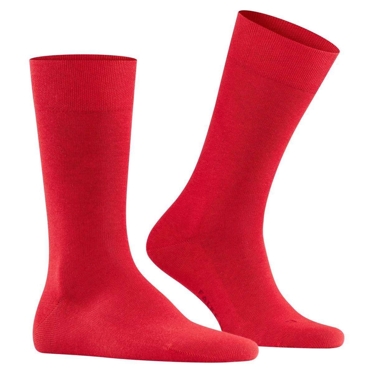 Falke Sensitive London Socks - Scarlet Red - Image 2