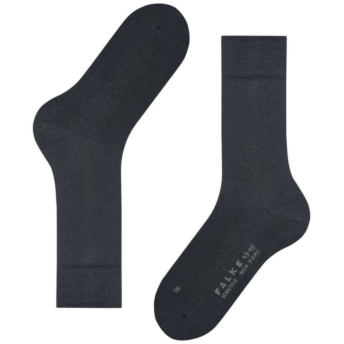 Falke Sensitive New York Socks - Anthracite Grey - Image 5