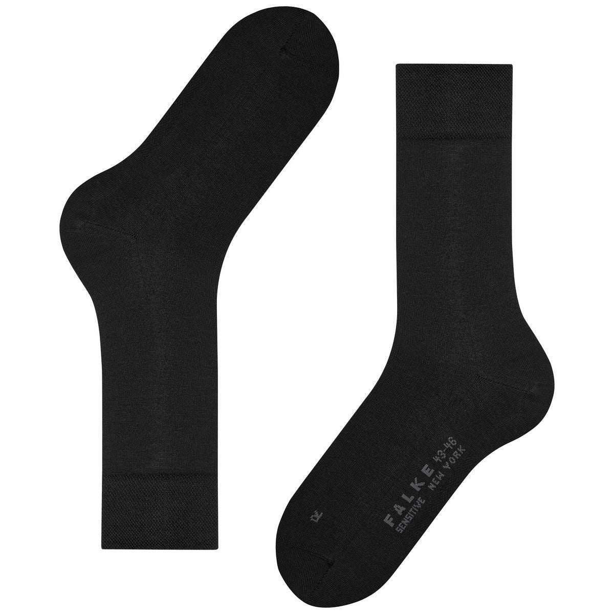 Falke Sensitive New York Socks - Black - Image 5
