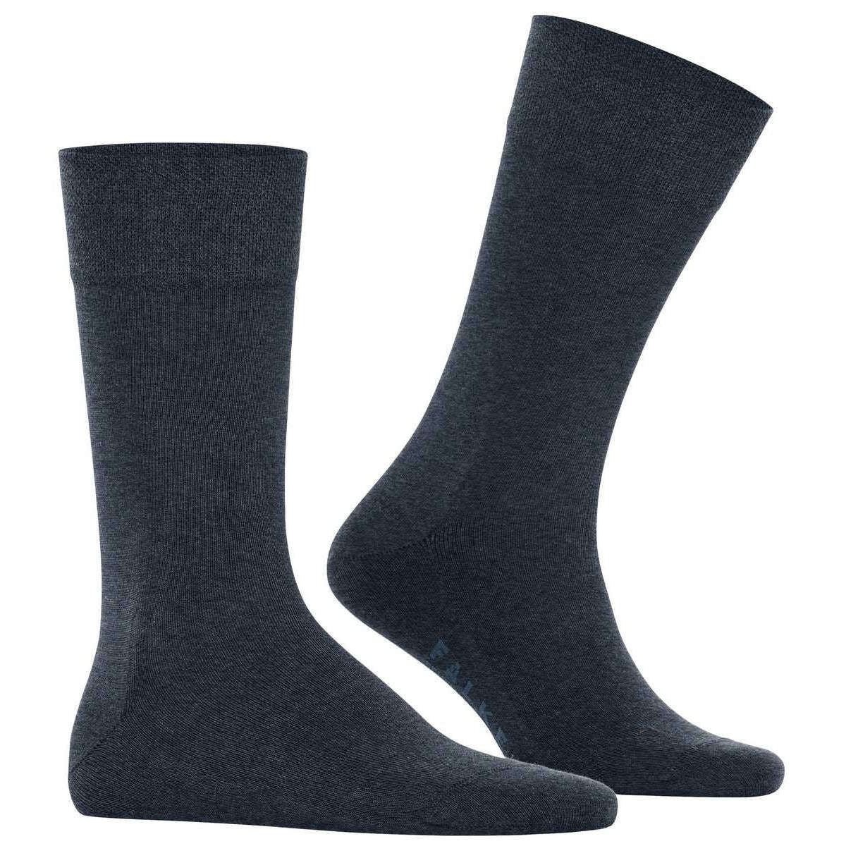 Falke Sensitive New York Socks - Navy Mel - Image 2