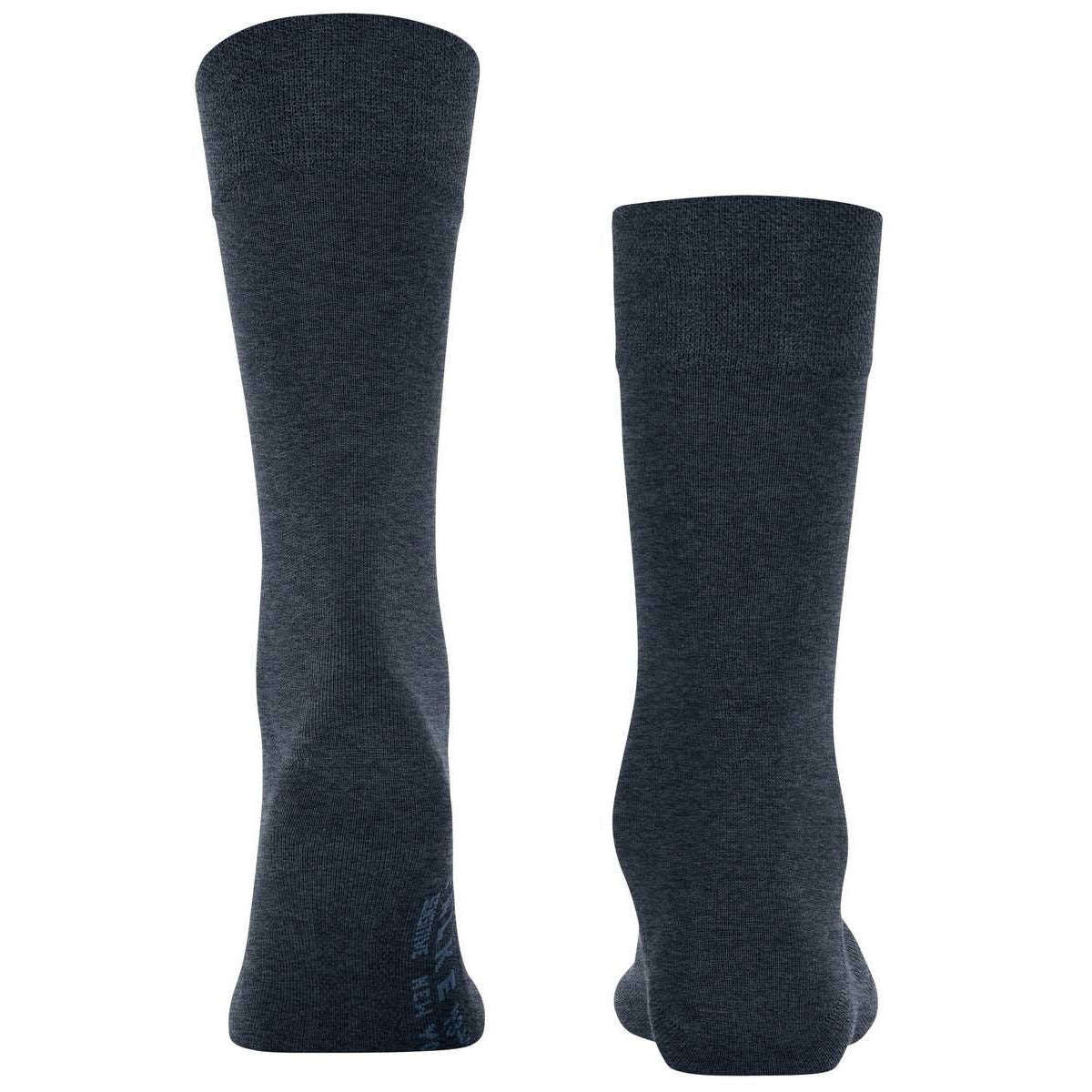 Falke Sensitive New York Socks - Navy Mel - Image 3